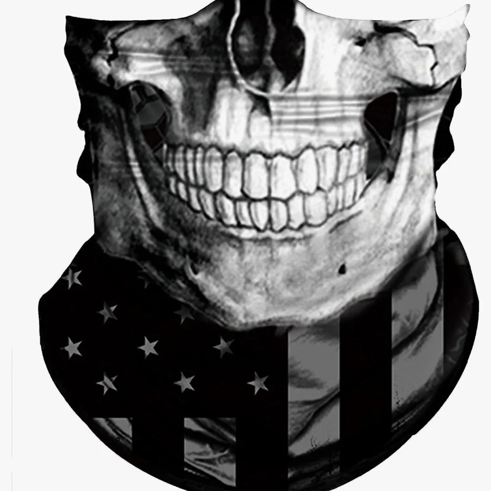 Orbacle skeleton face mask, bandana gaiter - Picture 6 of 6